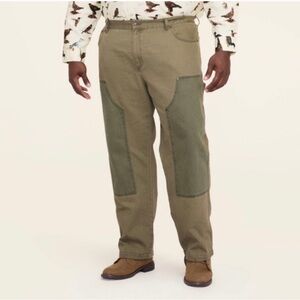 Two-Toned Olive Green Carpenter Pants *Tall Friendly*